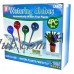 Aqua Plant Watering Globes - Automatic Self Watering Plant Glass Ball Bulbs - Indoor Outdoor Use - Perfect Potted Flowers, Houseplants, Herbs - Or While Out On Vacation -4pc Small   